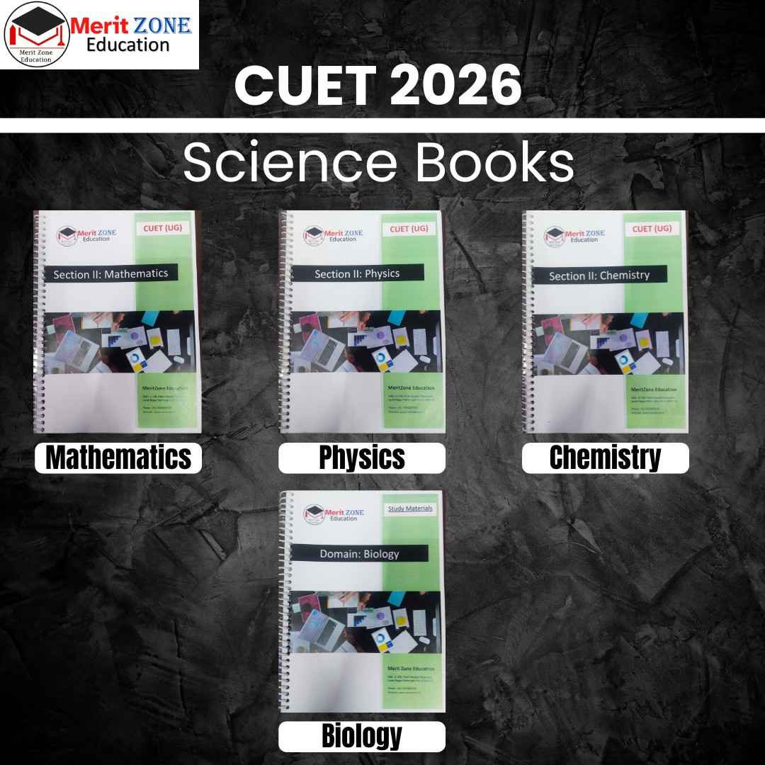 CUET UG 2026 Science Books
